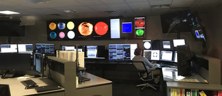 Photo of NOAA Space Weather Prediction Center in Boulder