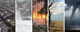 Images of weather and climate disasters