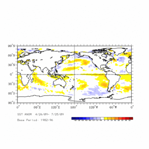 Three-Month March-May Averaged SST Anomalies