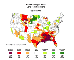 U.S. Animated Palmer Drought Index