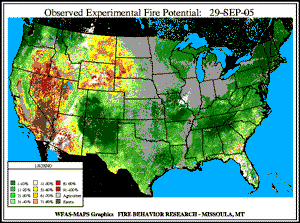 29 September 2005 Experimental Fire Potential