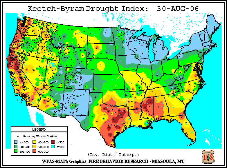 August 2006 Wildfires Report | National Centers for Environmental ...