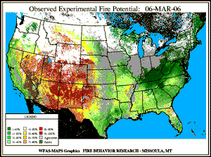 6 March 2006 Experimental Fire Potential