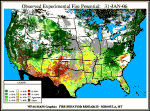31 January 2006 Experimental Fire Potential