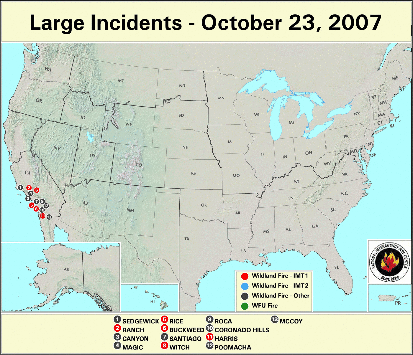 082723 Wildfire Louisiana map