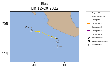 Blas Storm Track