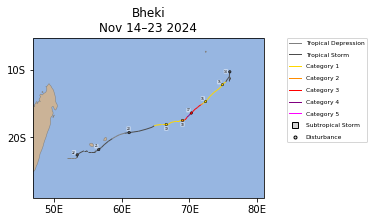 Bheki Storm Track