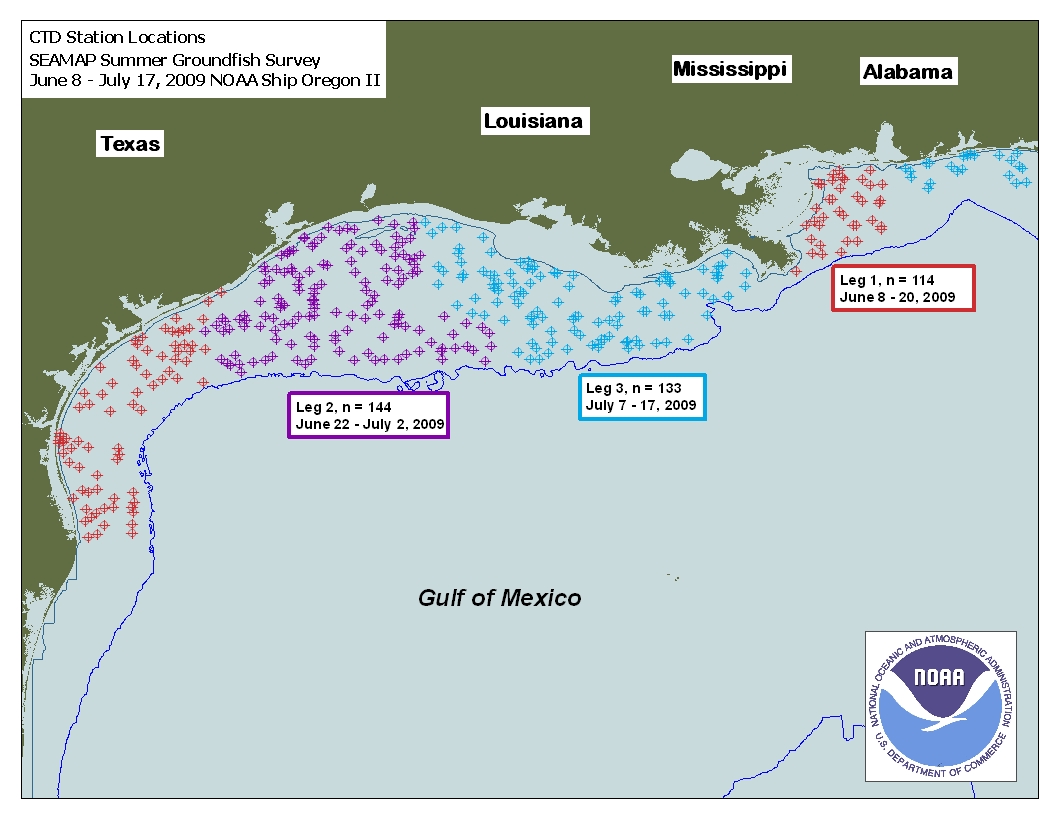 2009 CTD stations